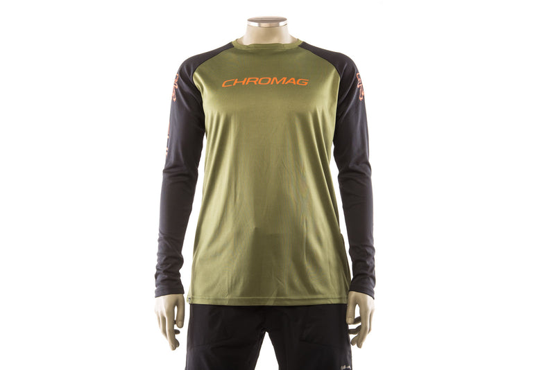 Dominion Mens Mountain Bike Jersey MTB Long Sleeve Top
